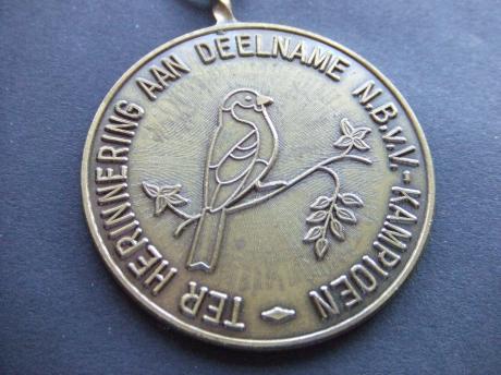 NBvV (Nederlandse Bond van Vogelliefhebbers ) Ter herinnering aan deelname Vogel 83 te Breda